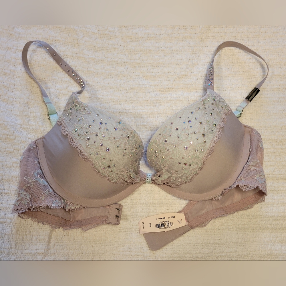 34B Victoria's Secret Padded Demi Bra